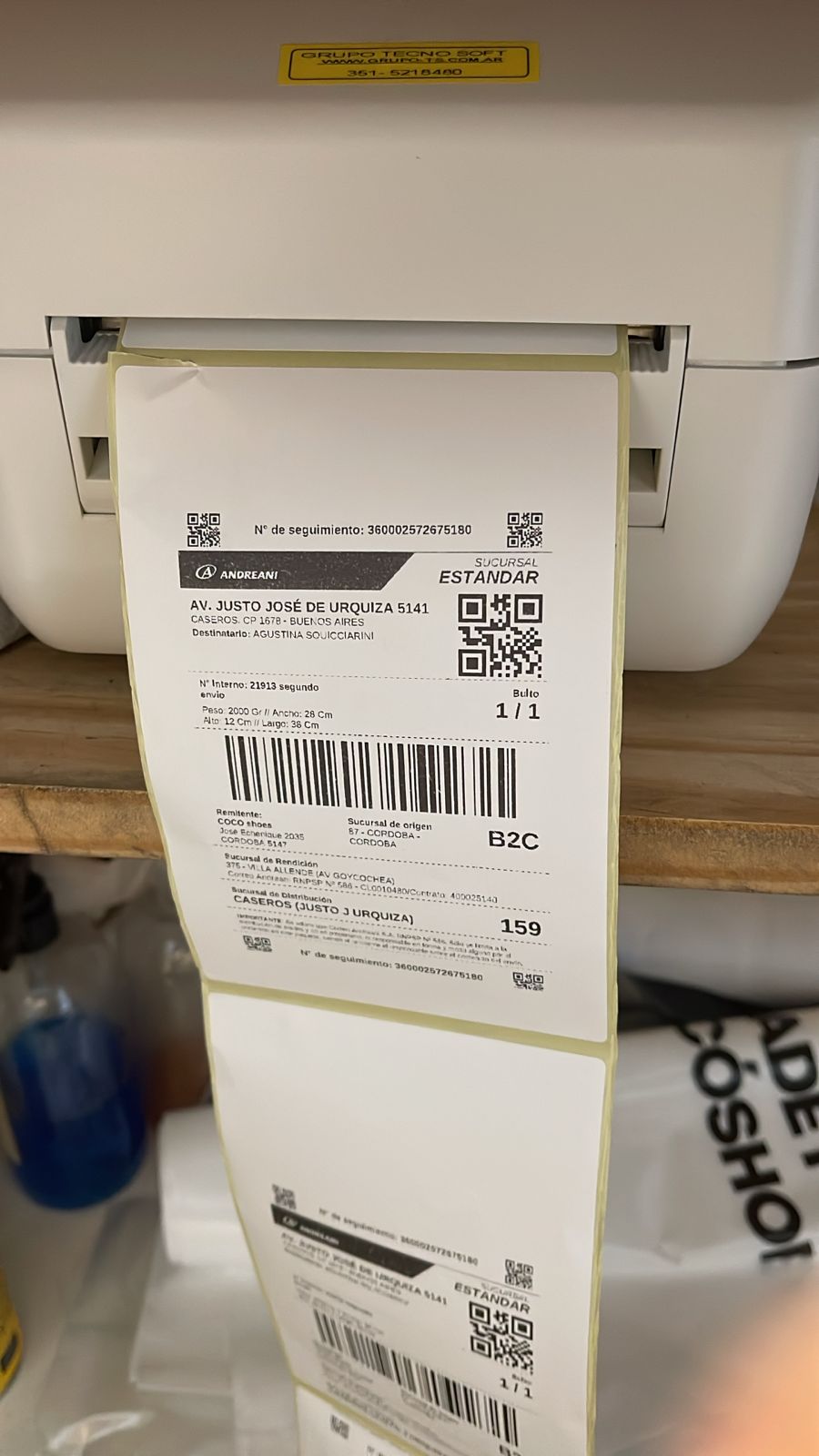 Impresora de Etiquetas Eliprinter LP-400